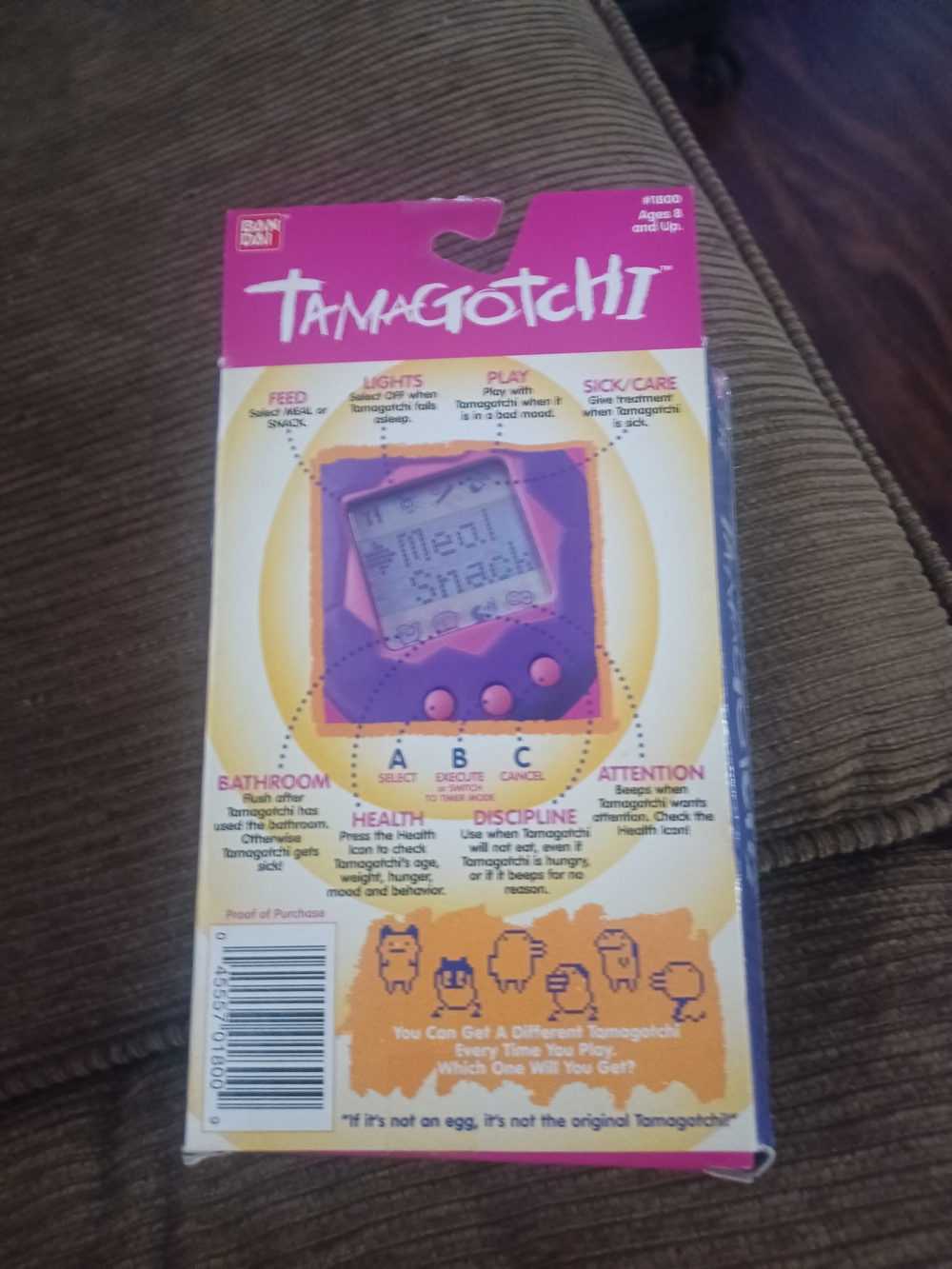 Tamagotchi Classic Virtual Pet - Pink